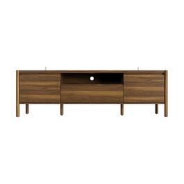 Famapy - Classical TV Stand: Fits 70 - Inch TVs, Sturdy Wood Legs & Smart Storage - Wooden