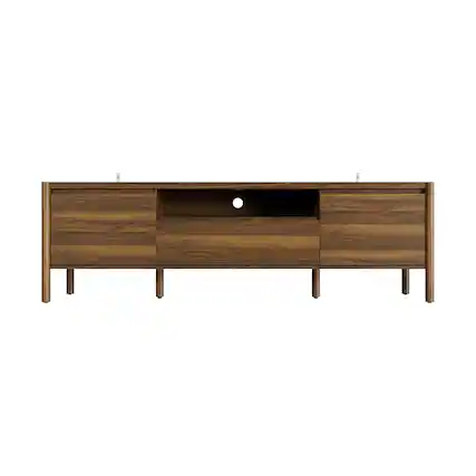 Front. Famapy - Famapy Classical TV Stand: Fits 70 - Inch TVs, Sturdy Wood Legs & Smart Storage - Wooden.