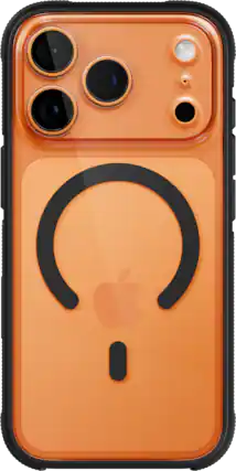 Front. dbrand - Ghost Case with MagSafe for Apple iPhone 17 Pro - Clear.