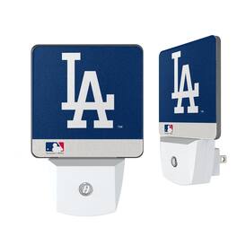 Keyscaper - Los Angeles Dodgers Stripe Design Nightlight 2-Pack - Multicolor