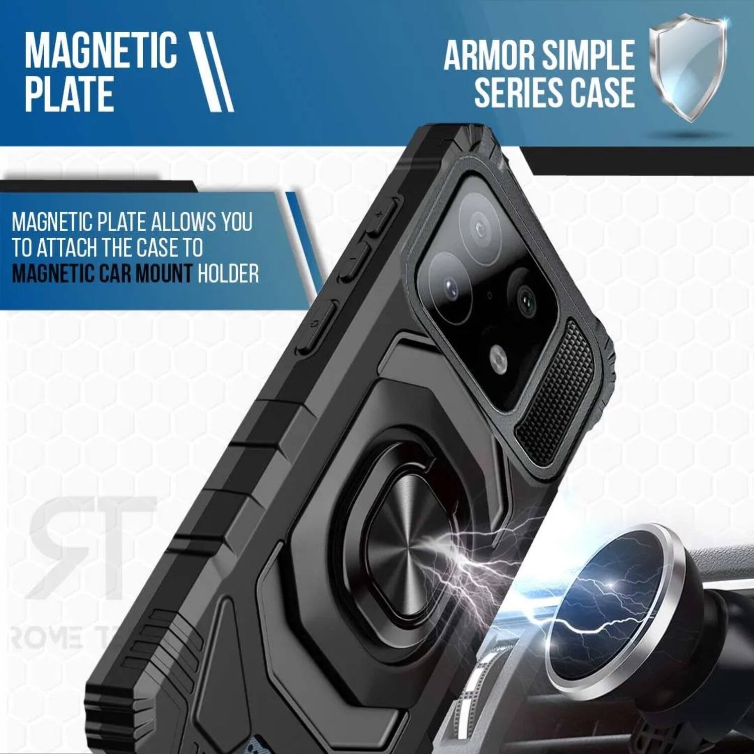 MAGNETIC PLATE  
ARMOR SIMPLE SERIES CASE  

MAGNETIC PLATE ALLOWS YOU TO ATTACH THE CASE TO MAGNETIC CAR MOUNT HOLDER