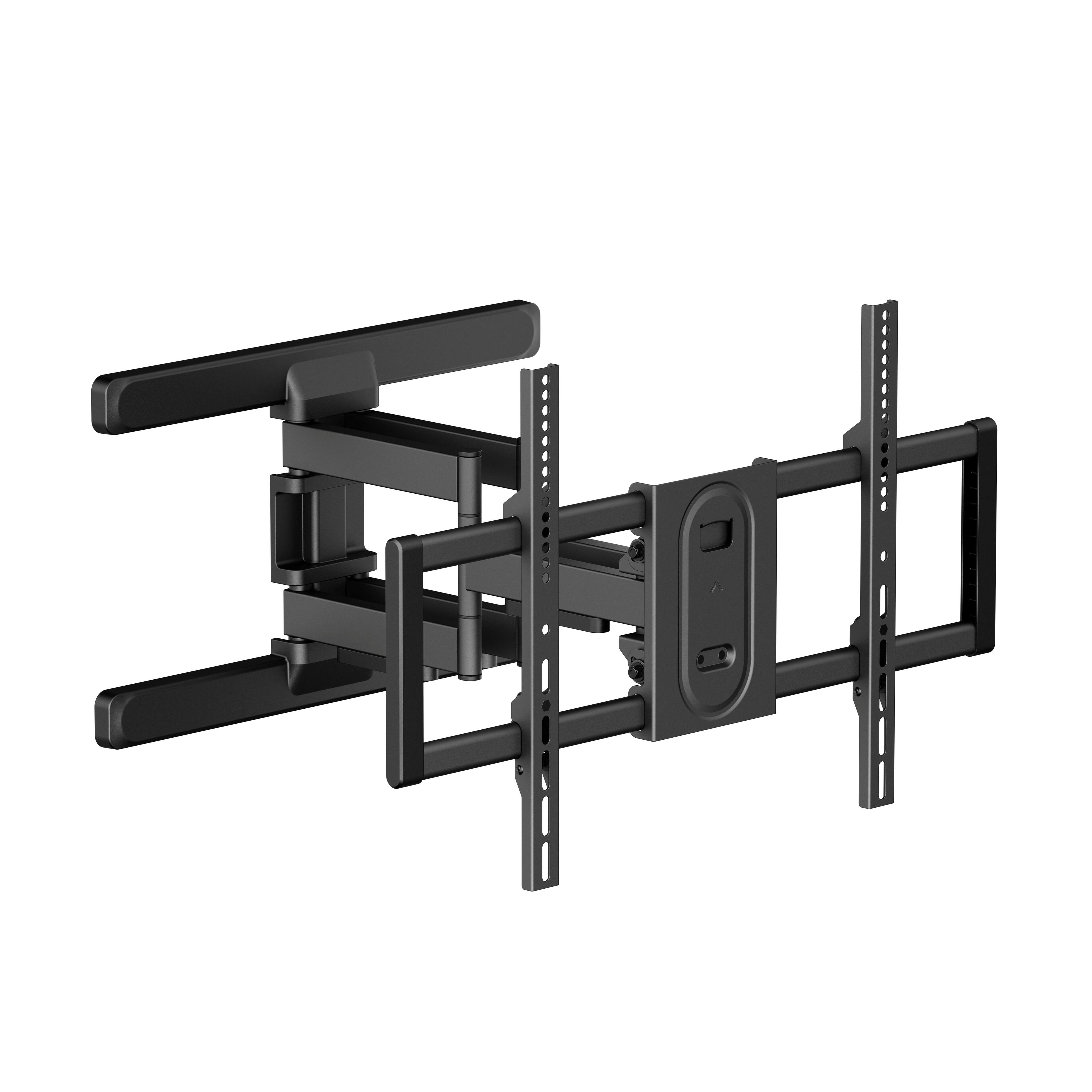 Compaq - Heavy-Duty Full-Motion TV Wall Mount for 37”-86” Screens - Black