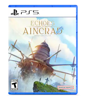 PS5 ECHOES OF AINCRAD SWORD ART ONLINE TEEN T ESRB BANDAI NAMCO - T (Teen 13+)