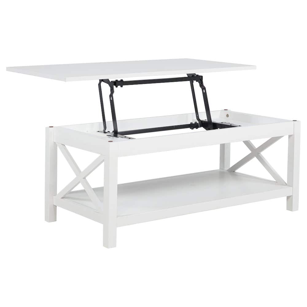 Coaster Co. of America - Skyview 44-inch Rectangular Lift Top Coffee Table - White
