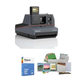 Polaroid Originals - Polaroid 600 Impulse Grey Instant Camera with Color Film and Film Kit - Gray