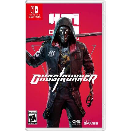 NINTENDO SWITCH
GHOST RUNNER
MATURE 17+
ESRB
ONE MORE LEVEL
505 GAMES - M (Mature 17+)