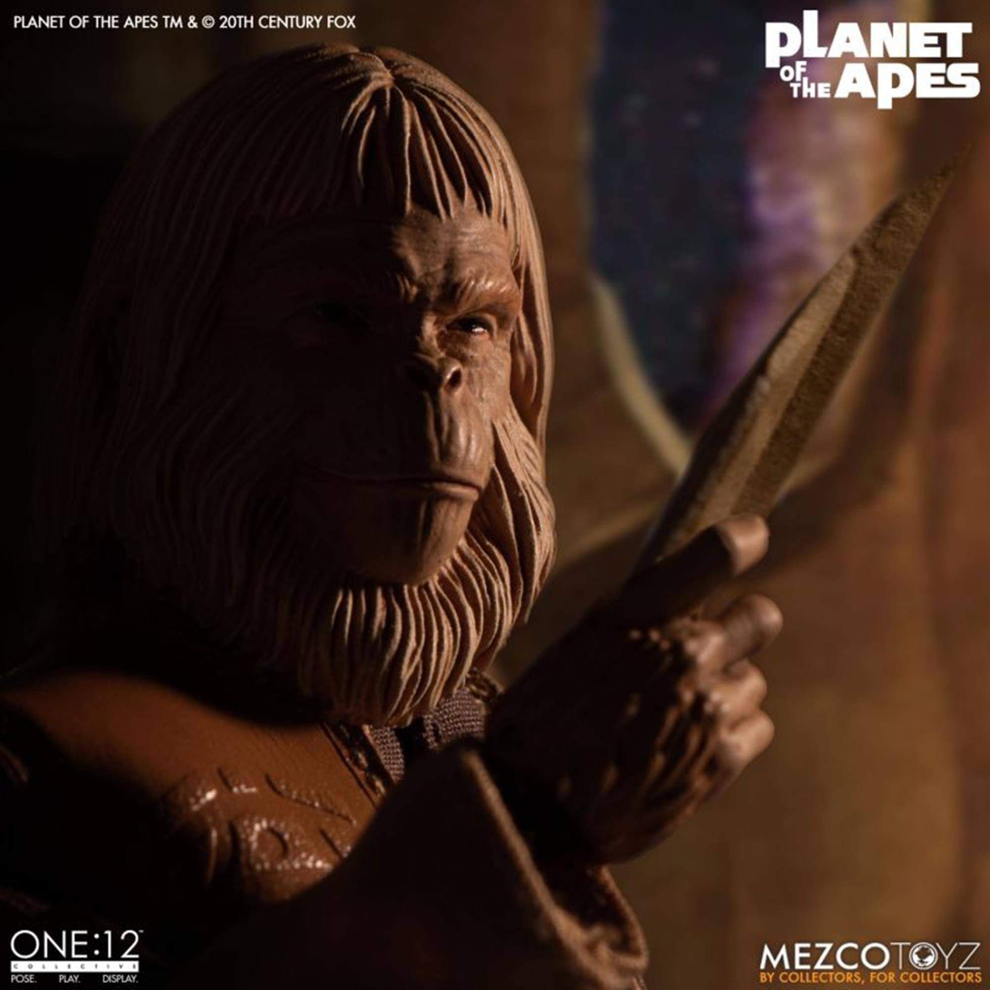 PLANET OF THE APES TM & © 20TH CENTURY FOX

PLANET OF THE APES

ONE:12

POSE PLAY DISPLAY

MEZCOTOYZ BY COLLECTORS, FOR COLLECTORS