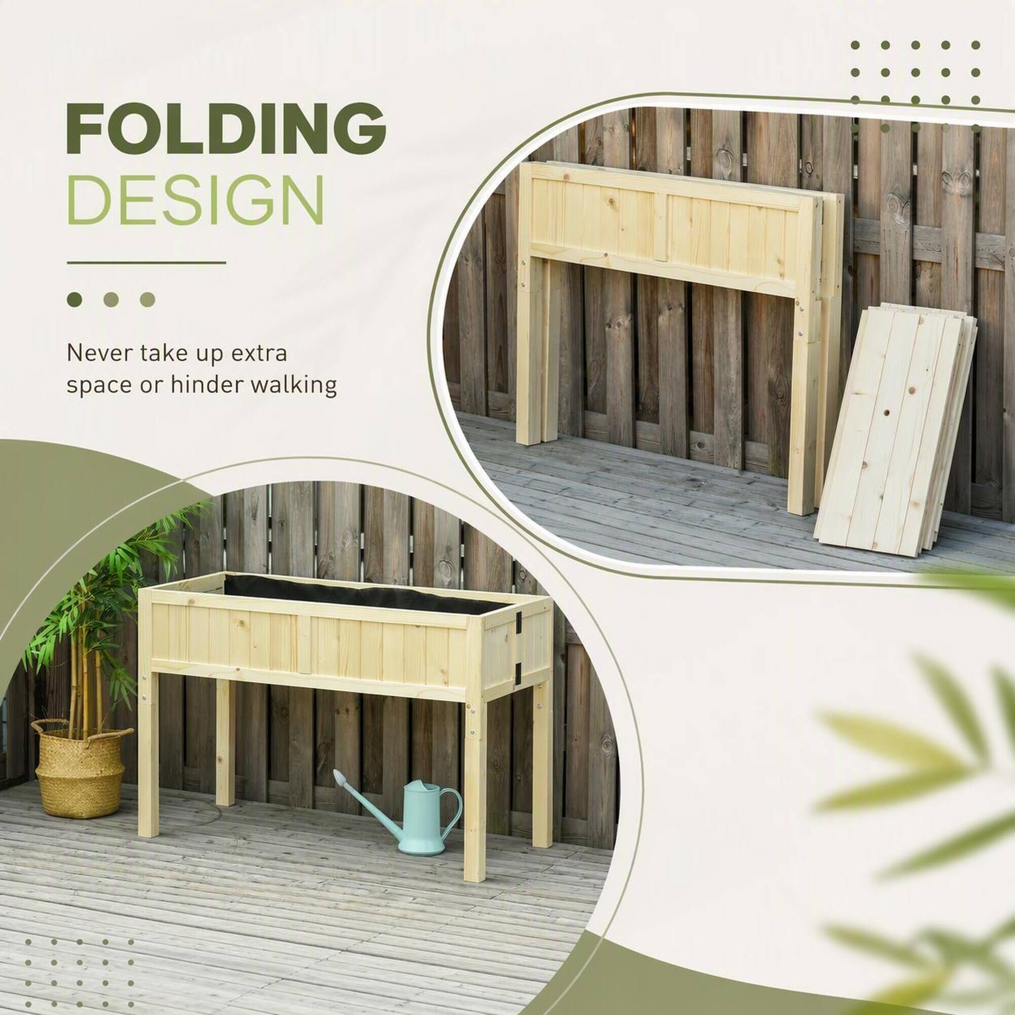 FOLDING DESIGN

Never take up extra space or hinder walking