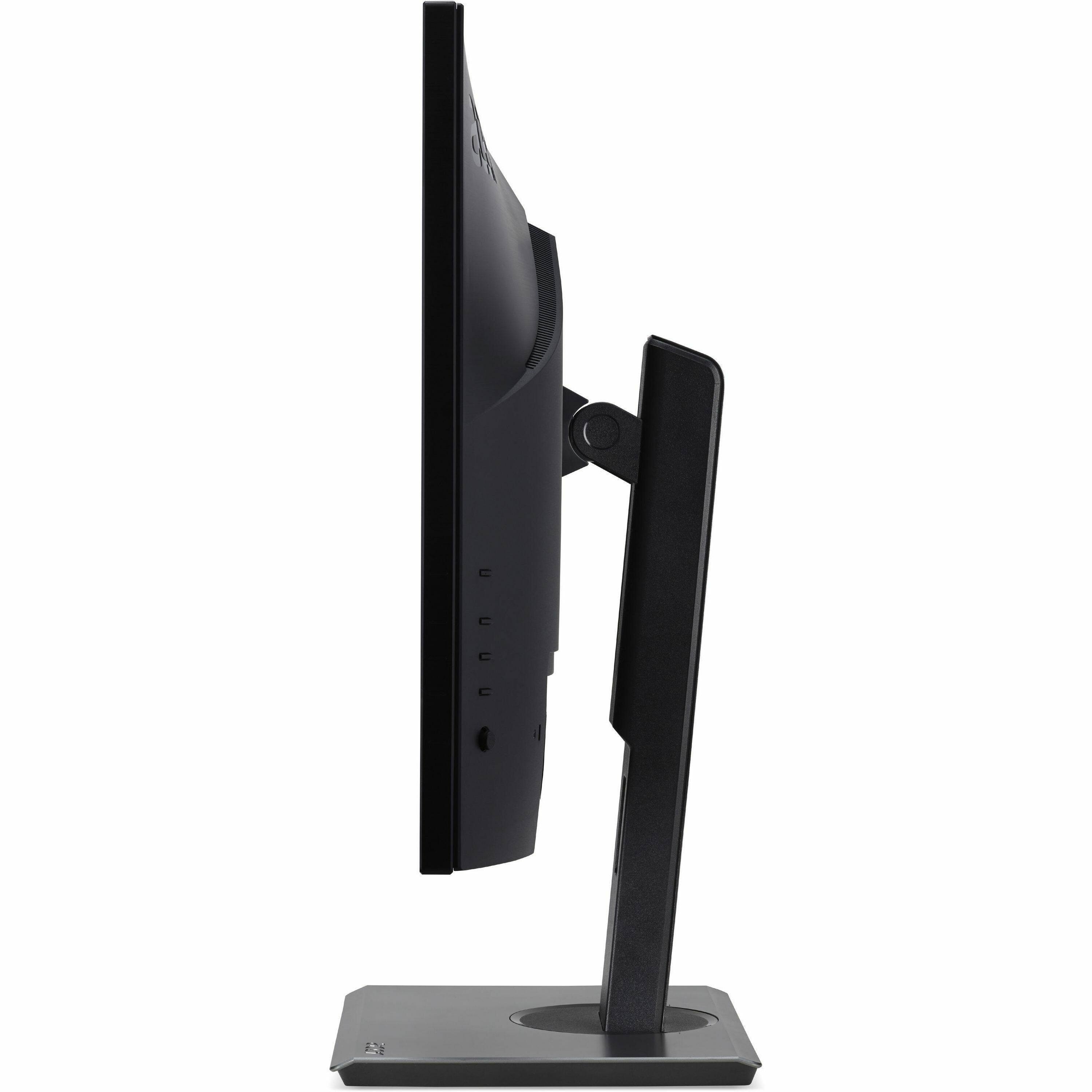 Alt View 8. Acer - Acer Vero B247Y TAA 24" Class LCD Monitor - 16:9 - Black - 23.8" Viewable - FreeSync - 250 Nit - 4 ms - Speakers - HDMI - Black.
