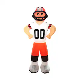 Logo Brands - Cleveland Browns Player Lawn Inflatable - Multicolor