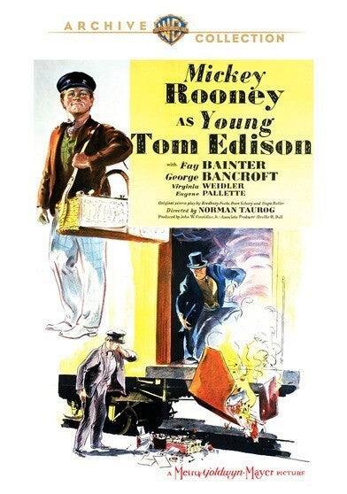 Front. Young Tom Edison - DVD.