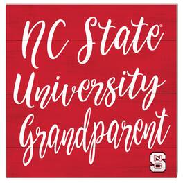 Jardine - NC State Wolfpack 10'' x 10'' Grandparent Plaque - Red