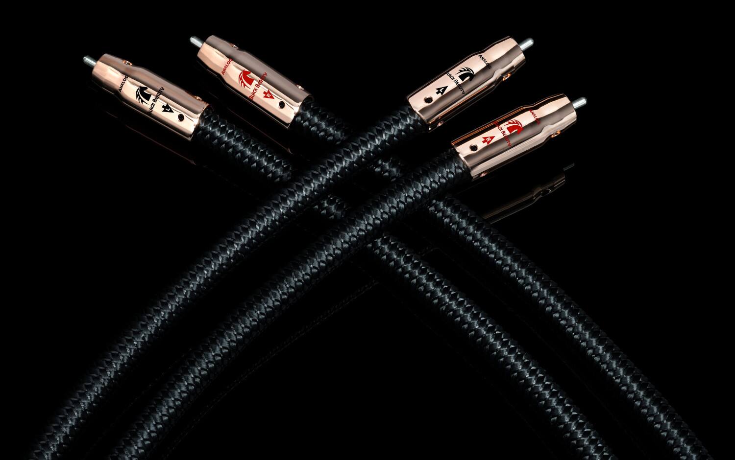 audioquest/cinemaQuest RCA Cable　　(PSC+) AudioQuest® MacKenzie Pair Of RCA Interconnect Analog Audio