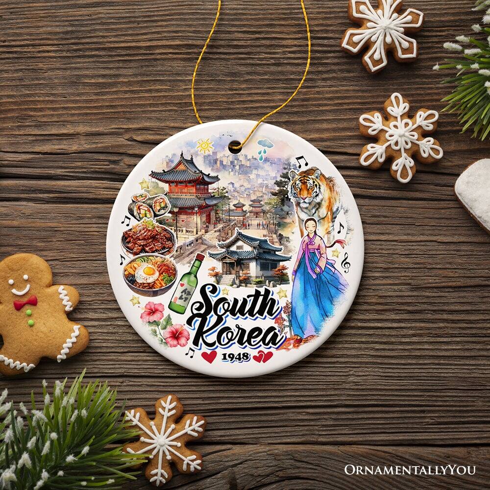 OrnamentallyYou Artistic South Korea Landmarks and Heritage Christmas ...