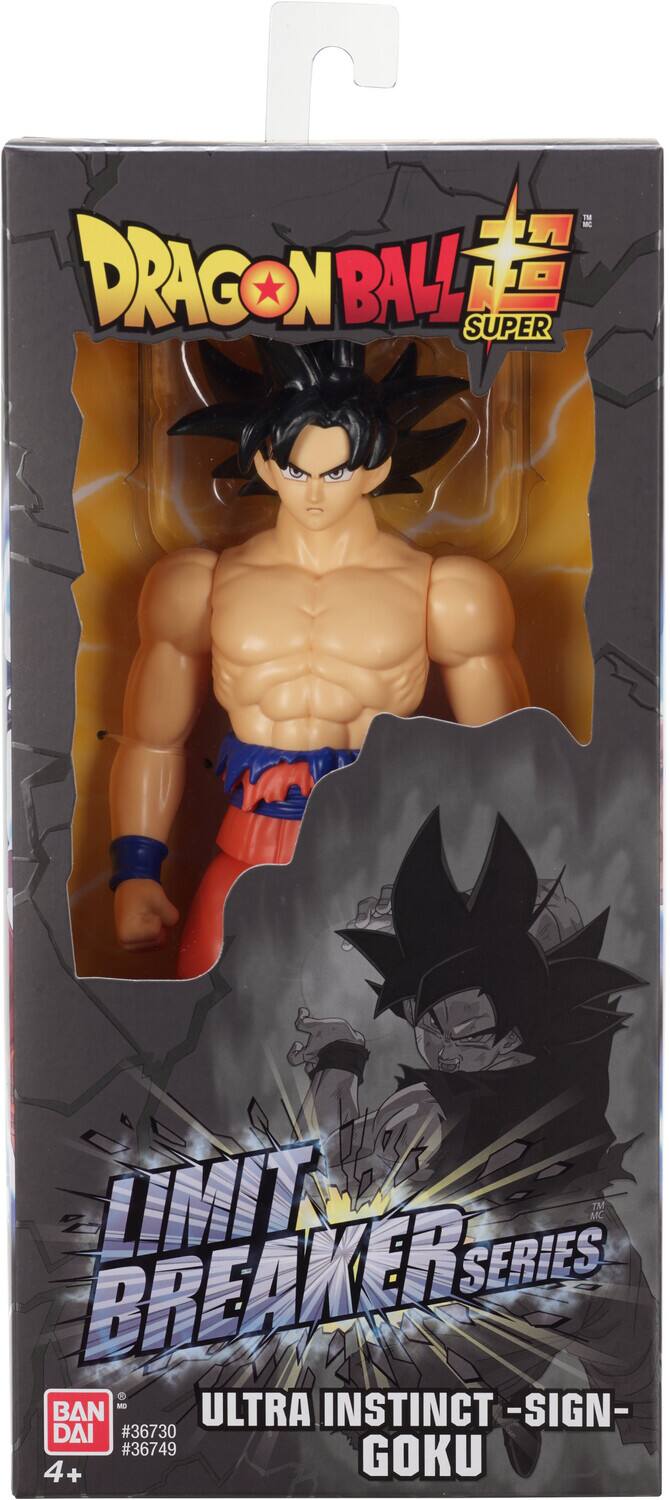 DRAGON BALL SUPER  
LIMIT BREAKER SERIES  
ULTRA INSTINCT -SIGN-  
GOKU  

BANDAI  
#36730 #36749  
4+