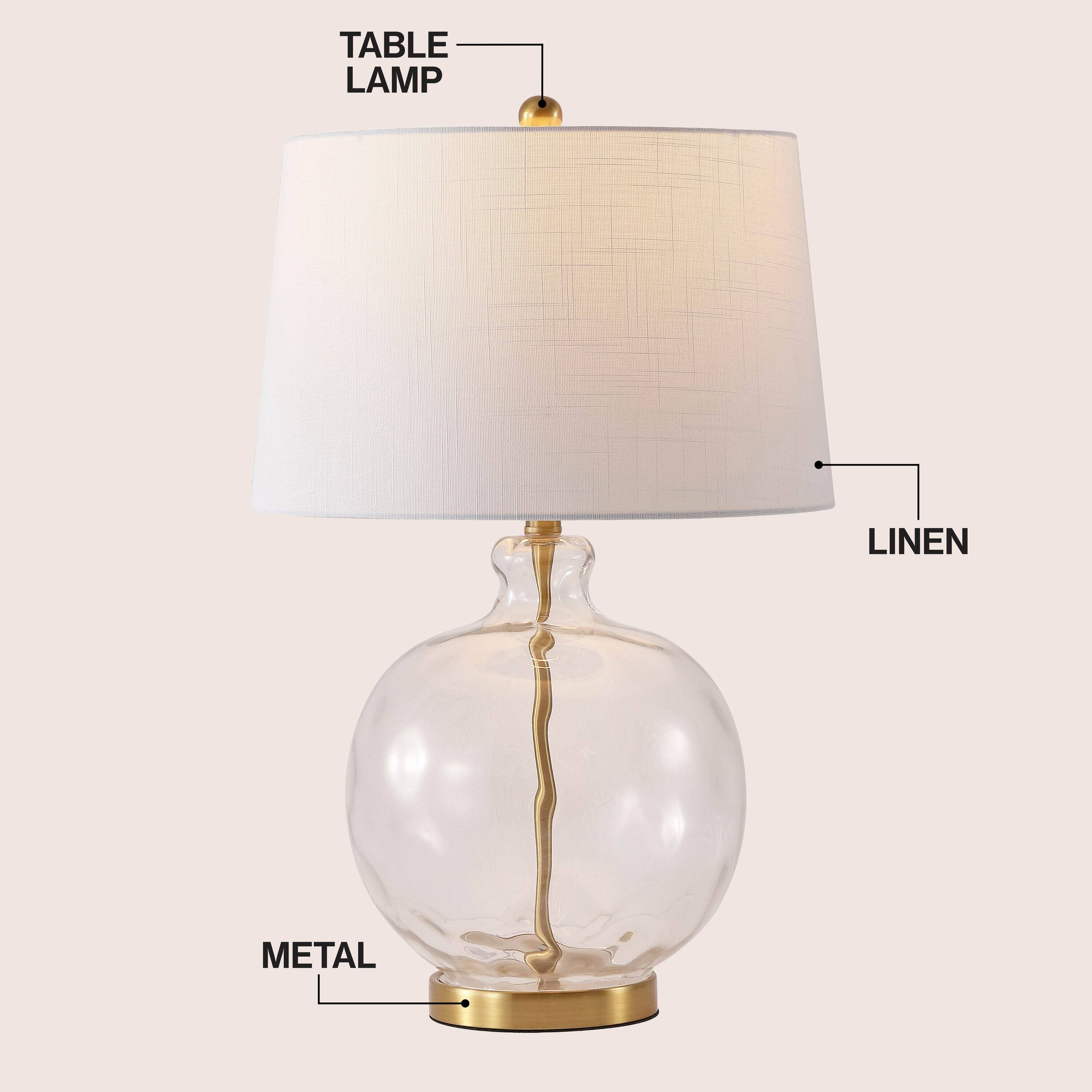 TABLE LAMP  
LINEN  
METAL
