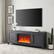 Alt View Zoom 1. Camden&Wells - Chabot Crystal Fireplace TV Stand for TVs up to 75" - Charcoal Gray.