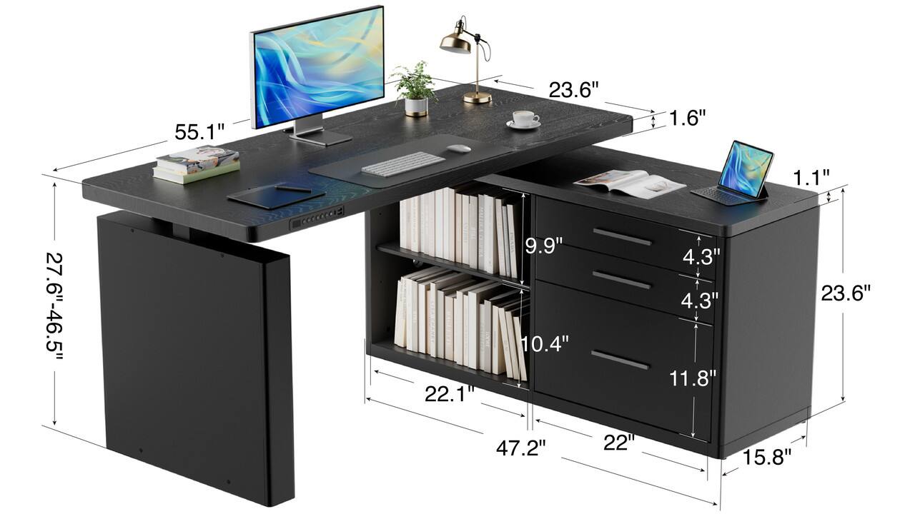 55.1"  
23.6"  
1.6"  
1.1"  
27.6"-46.5"  
22.1"  
9.9"  
10.4"  
4.3"  
4.3"  
11.8"  
23.6"  
47.2"  
22"  
15.8"