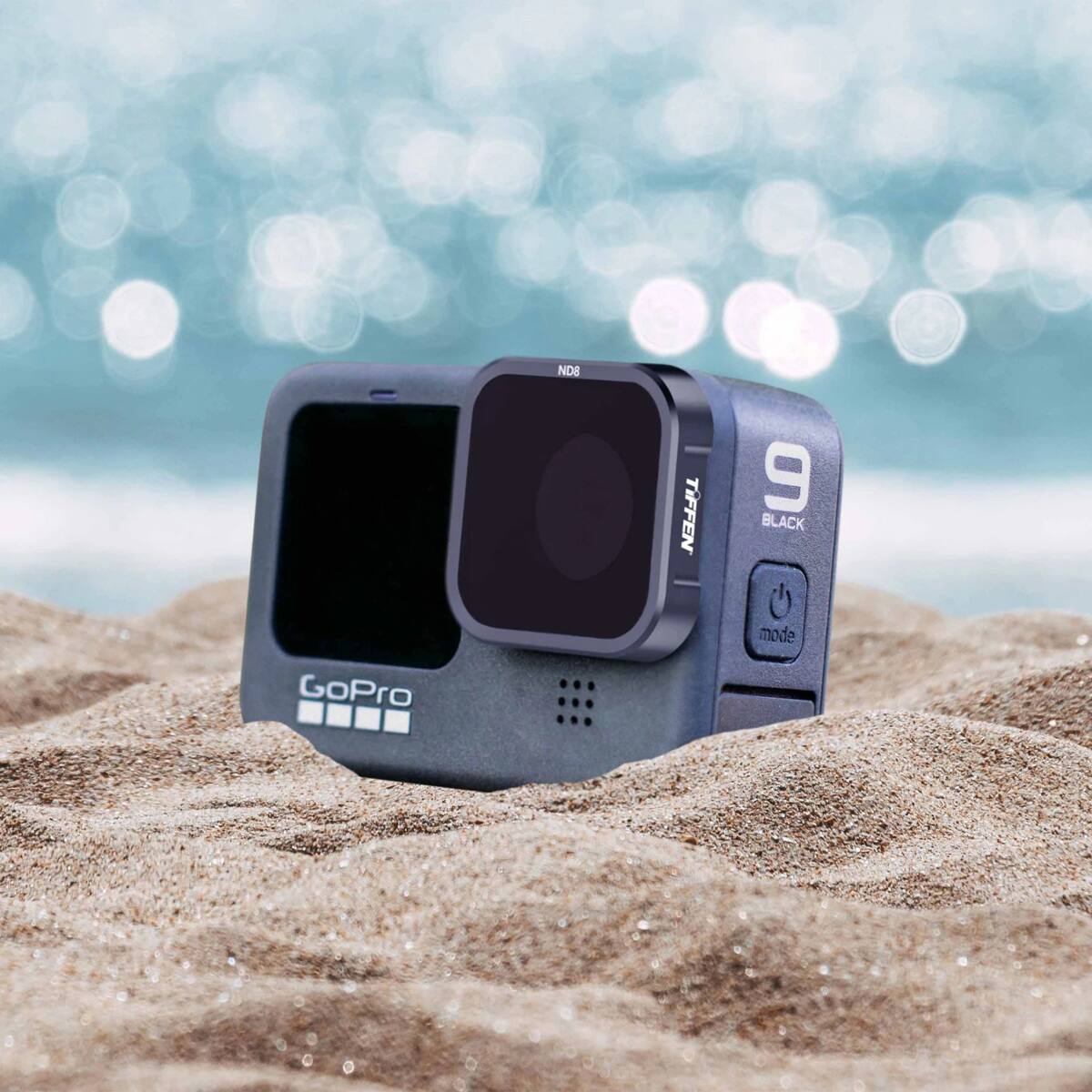 ND8 Tiffen 9 Black GoPro mode