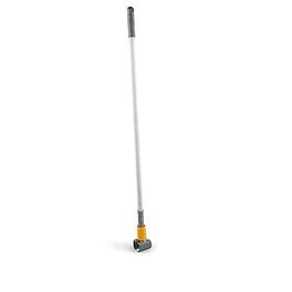 Coastwide Professional - 60" Clamp Style Fiberglass Wet Mop Handle, Plastic Head - Gray