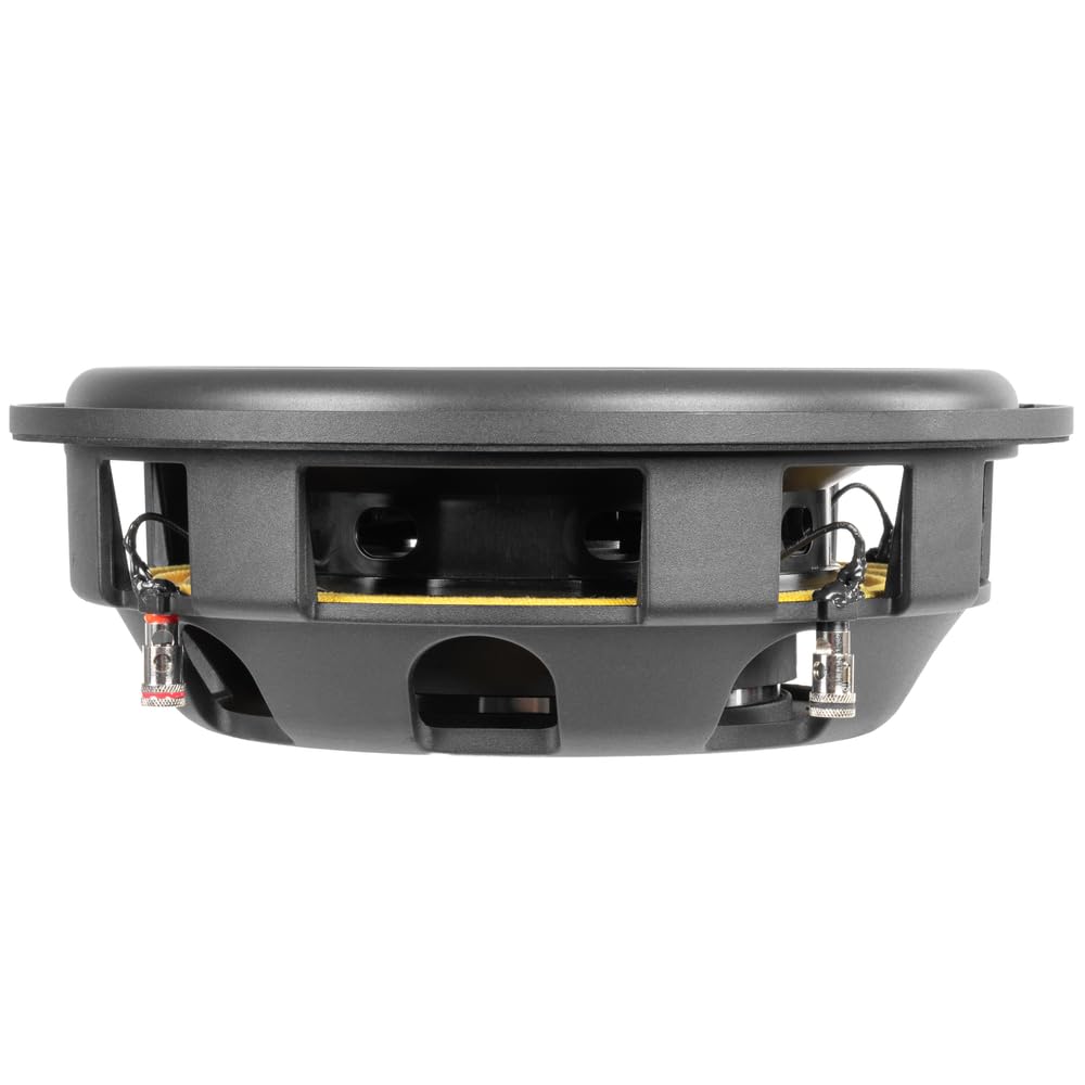 Alt View 1. NVX - NVX SQW124 1200W Peak (600W RMS) SQ-Series Shallow-Mount 12" Dual 4-Ohm Subwoofer.