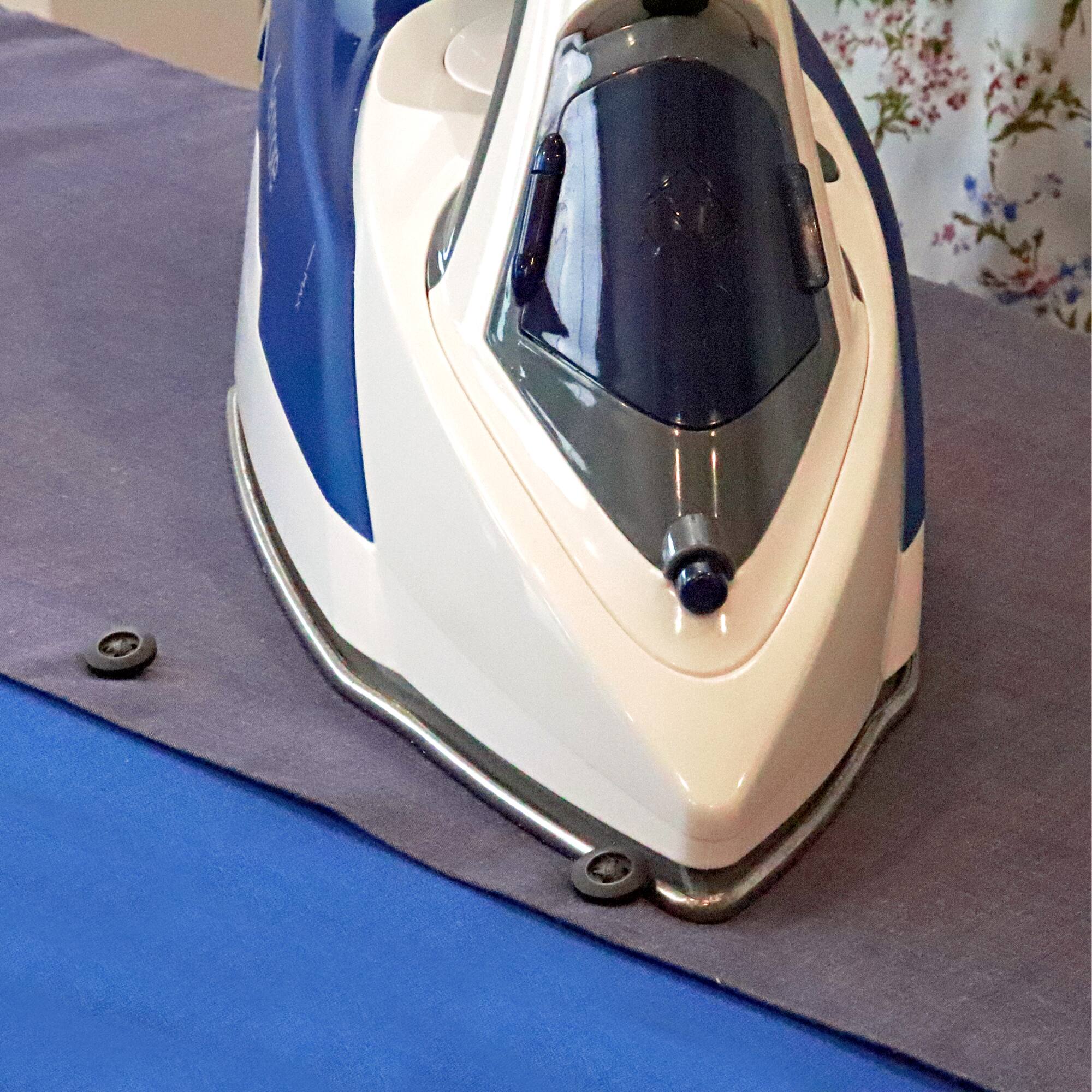 Alt View 1. Kenmore - Digital Power Steam Iron & Garment Steamer with 9 Fabric Presets - Blue white.