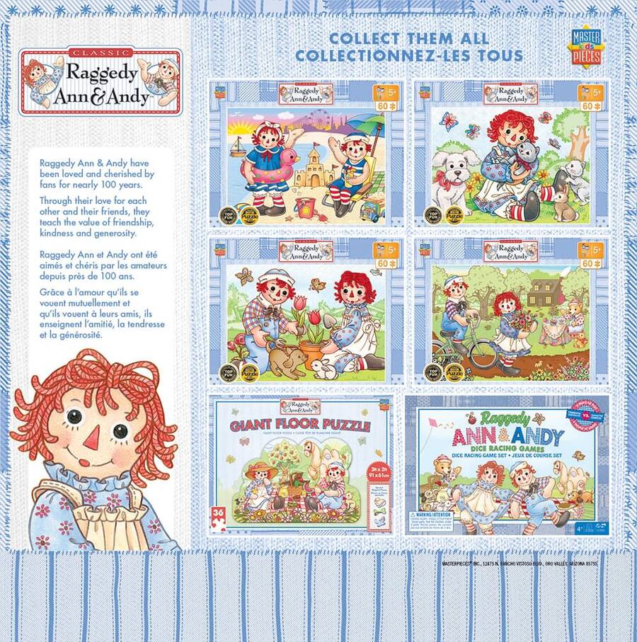 Aurora Raggedy Ann Classic Andy Raggedy Clásico Grande | Meses sin interés Aurora Raggedy Ann Classic Andy Raggedy Clásico Grande | Meses sin interés
