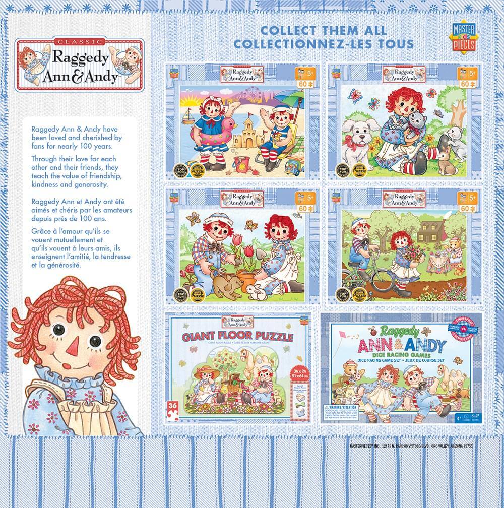 Aurora Raggedy Ann Classic Andy Raggedy Clásico Grande | Meses sin interés