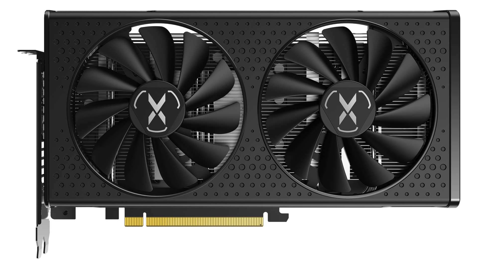 Alt View 1. Dazzling Pops - XFX Speedster SWFT210 Radeon RX 7600 Graphics Card with GDDR6 HDMI 3xDP AMD RDNA 3 RX 76PSWFTFY.