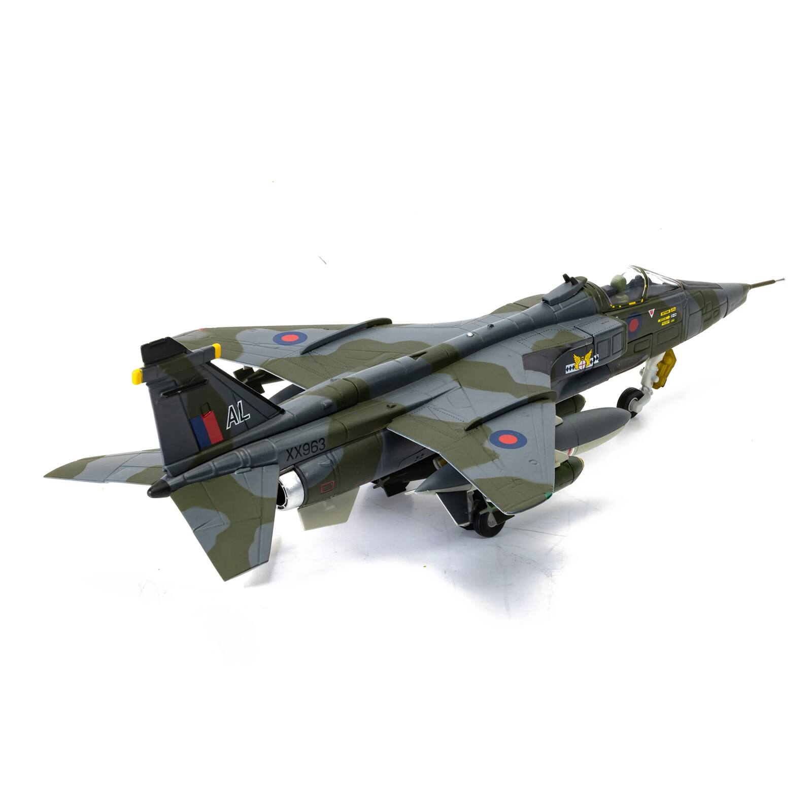 Alt View 2. Corgi - SEPECAT Jaguar GR.1 Aircraft "RAF Germany Bruggen" (1976) Royal Air Force "The Aviation Archive" 1/72 Model Car by Corgi.