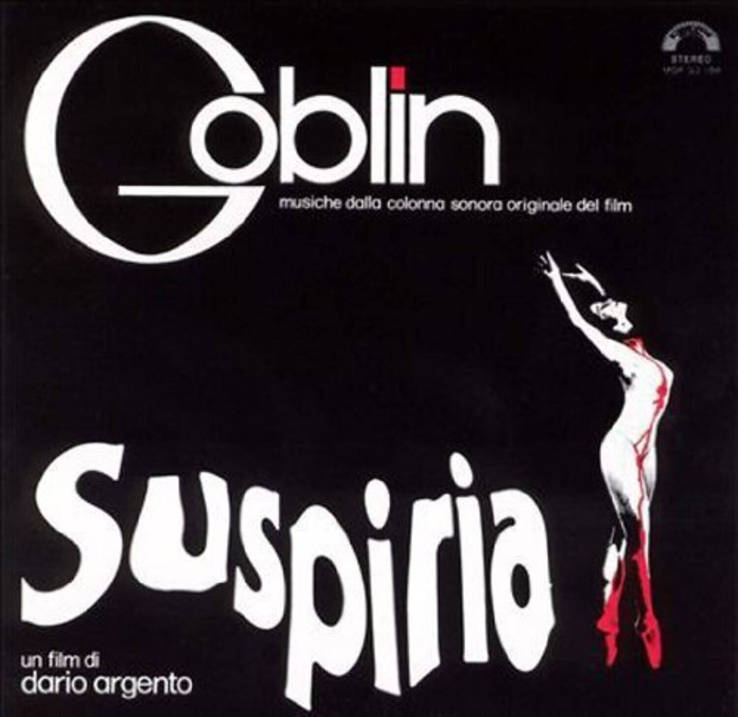 Goblin  
musiche dalla colonna sonora originale del film  

Suspiria  
un film di dario argento