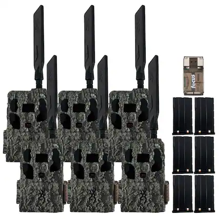Front. Browning - Browning Trail Camera Defender Wireless Pro Scout Max HD AI 46MP Bundle.