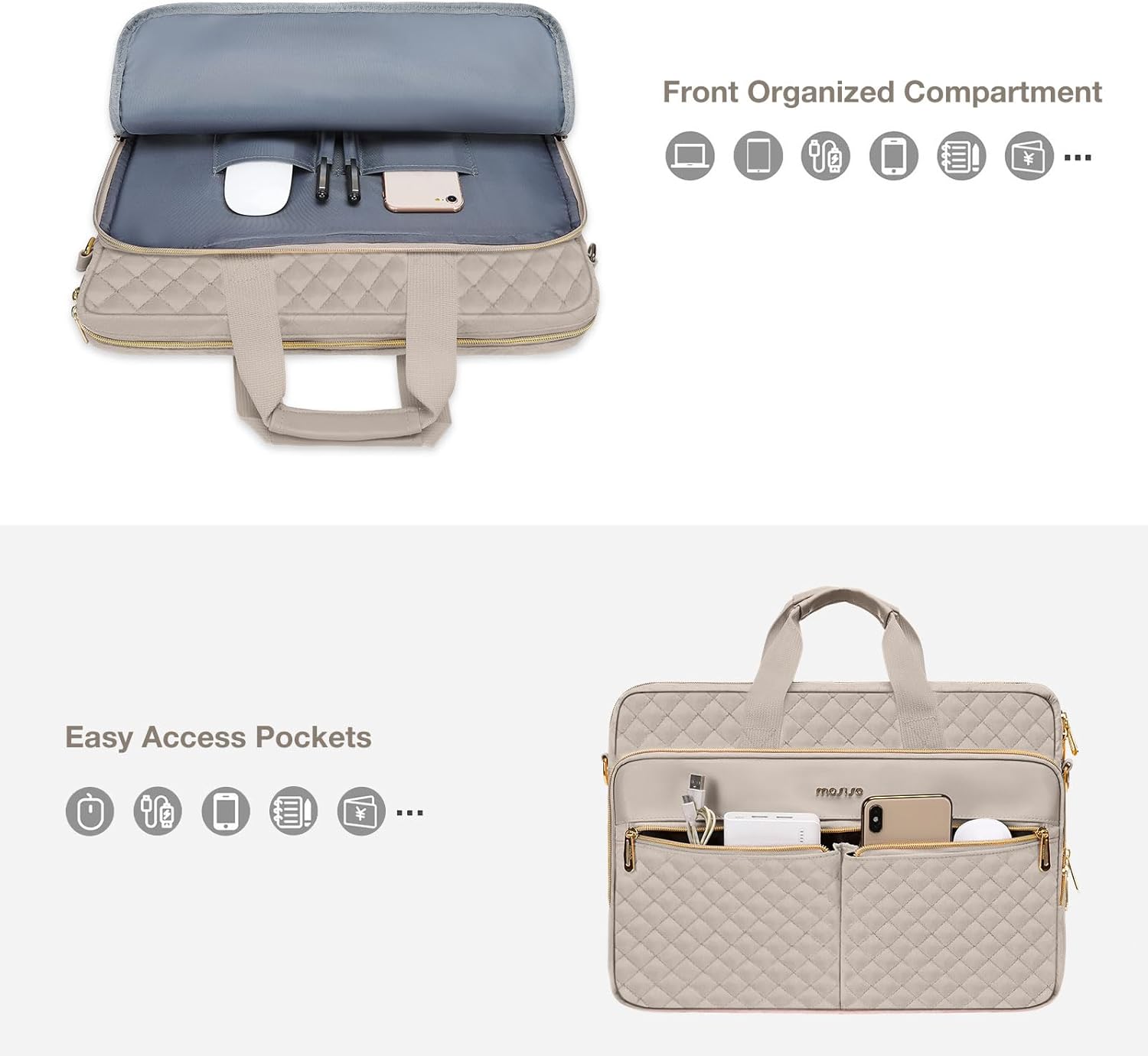 Front Organized Compartment

Easy Access Pockets