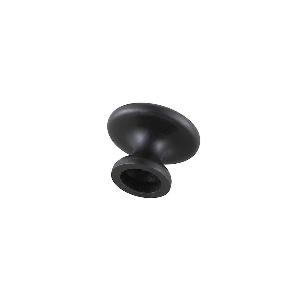 Left. Elegant Decor - Kadea 1.2" Diameter Oil-rubbed Bronze Mushroom Knob Multipack (Set of 10) - Oil-Rubbed Bronze.