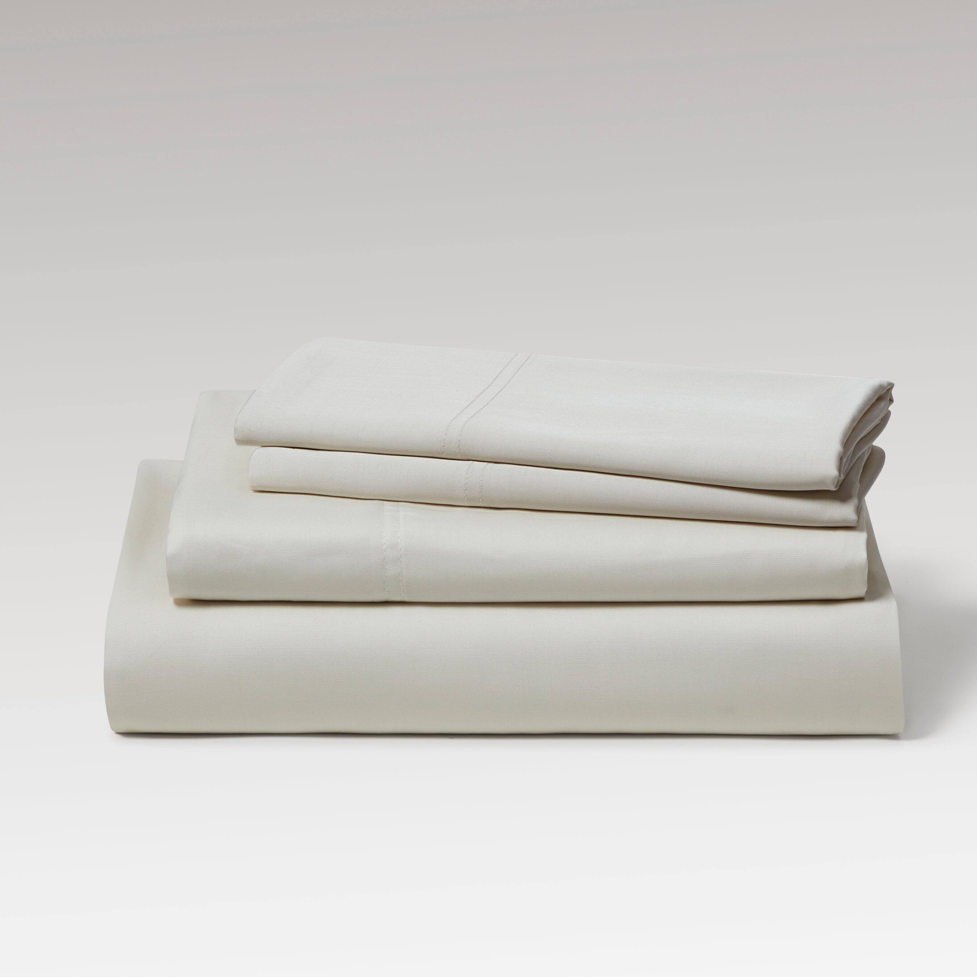 Back. Kathy Ireland - Kathy Ireland 300 Thread Count 100% Bamboo Sheet Set - Ivory.
