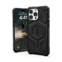 UAG - Monarch Pro Series Case with Magsafe for Apple iPhone 16 Pro Max - Carbon Fiber - Front_Zoom