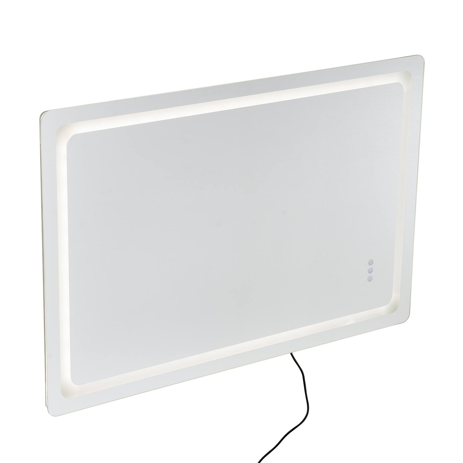 Alt View 5. VEVOR - LED Bathroom Mirror, 32" x 48" LED Bathroom Vanity Mirror with Frontlit and Backlit, Anti-Fog Memory Mirror with Lights - Gray and white.