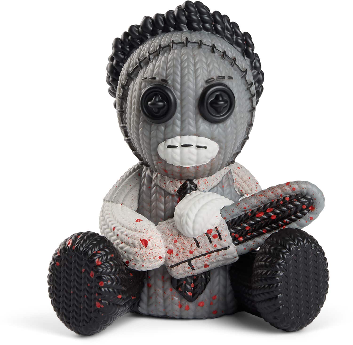Handmade by Robots - The Texas Chainsaw Massacre - Leatherface #395 (Bloody Black & White) - COLLECTIBLES - Multicolor price history on PriceWatchPro