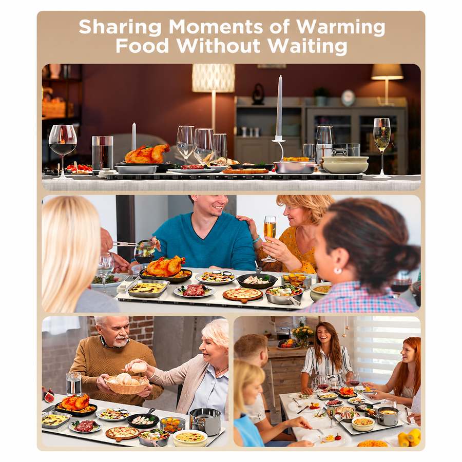 Sharing Moments of Warming Food Without Waiting