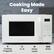 Cooking Made Easy
1.1 cu. ft
8 Cooking Programs
10 Power Levels
1000 Watts
Popcorn
Potato
Pizza
Frozen
Fresh
Beverage
Vegetable
Meat
Reheat
Bread
Power
Defrost
Kitchen Timer
STOP
0
START
FARBERWARE