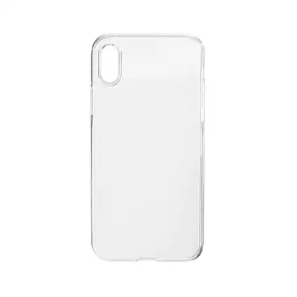 Front. Qixxronics - Phone Cover for iPhone XR Clear Case Shockproof Phone Case for iPhone XR - Clear.