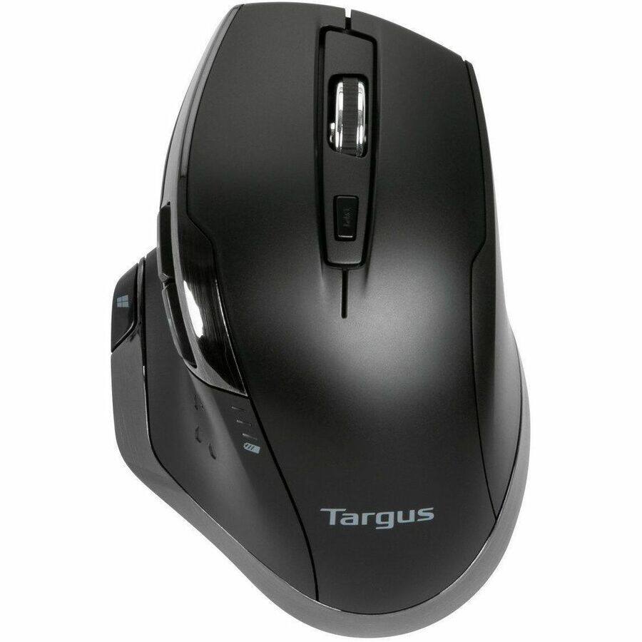 Alt View 1. Targus - Targus Antimicrobial Ergo Wireless Mouse - BlueTrace - Wireless - Radio Frequency - 2.40 GHz - Black - USB Type A - 1600 - Black.