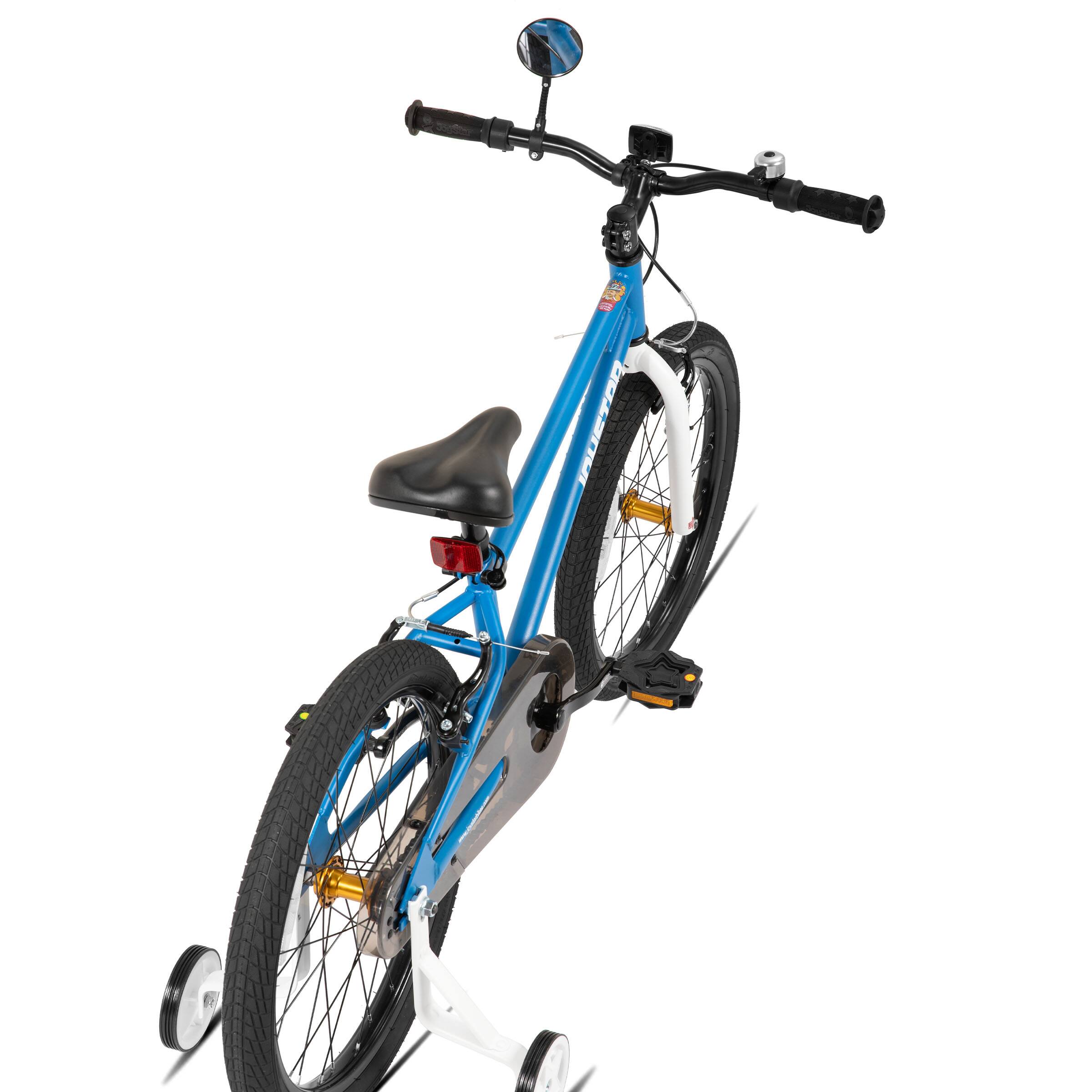 Alt View 2. JOYSTAR - JOYSTAR Lomand 20" Kids Bike with Training Wheels, Dual V-Brake Kids Bicycle for Boys Girls Ages 7-13, Blue - Blue.