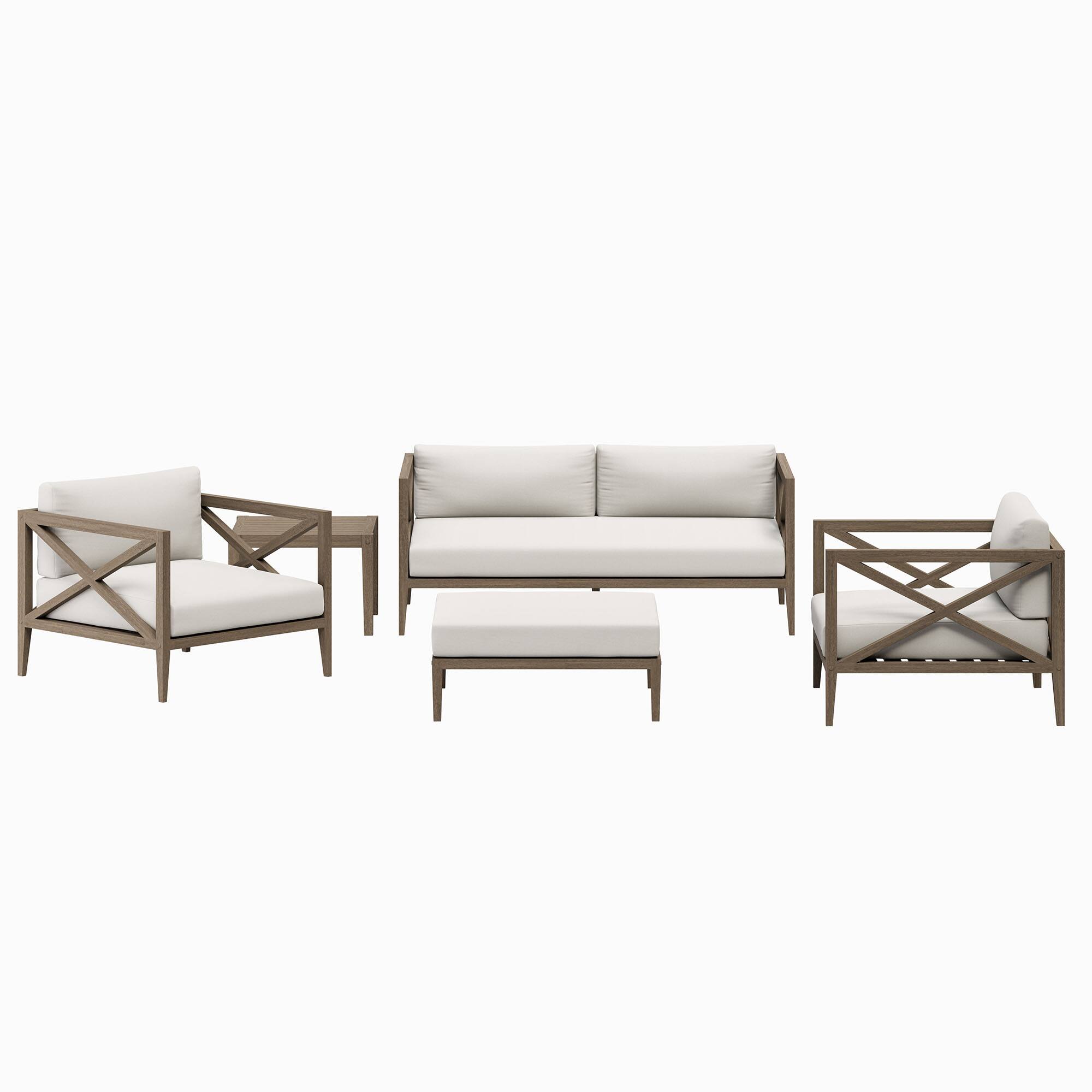 Weathered Gray White