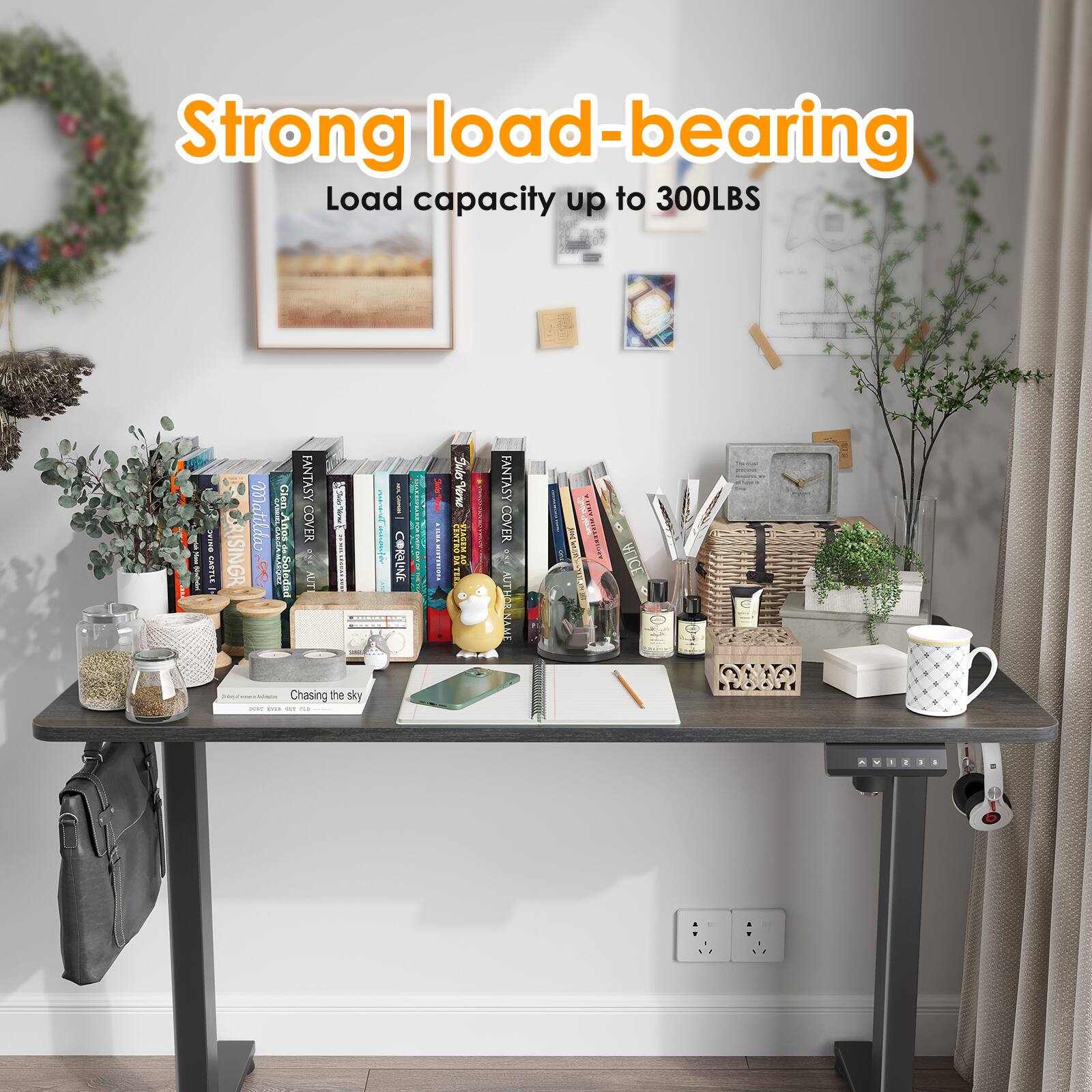 Strong load-bearing  
Load capacity up to 300LBS  

Chasing the sky