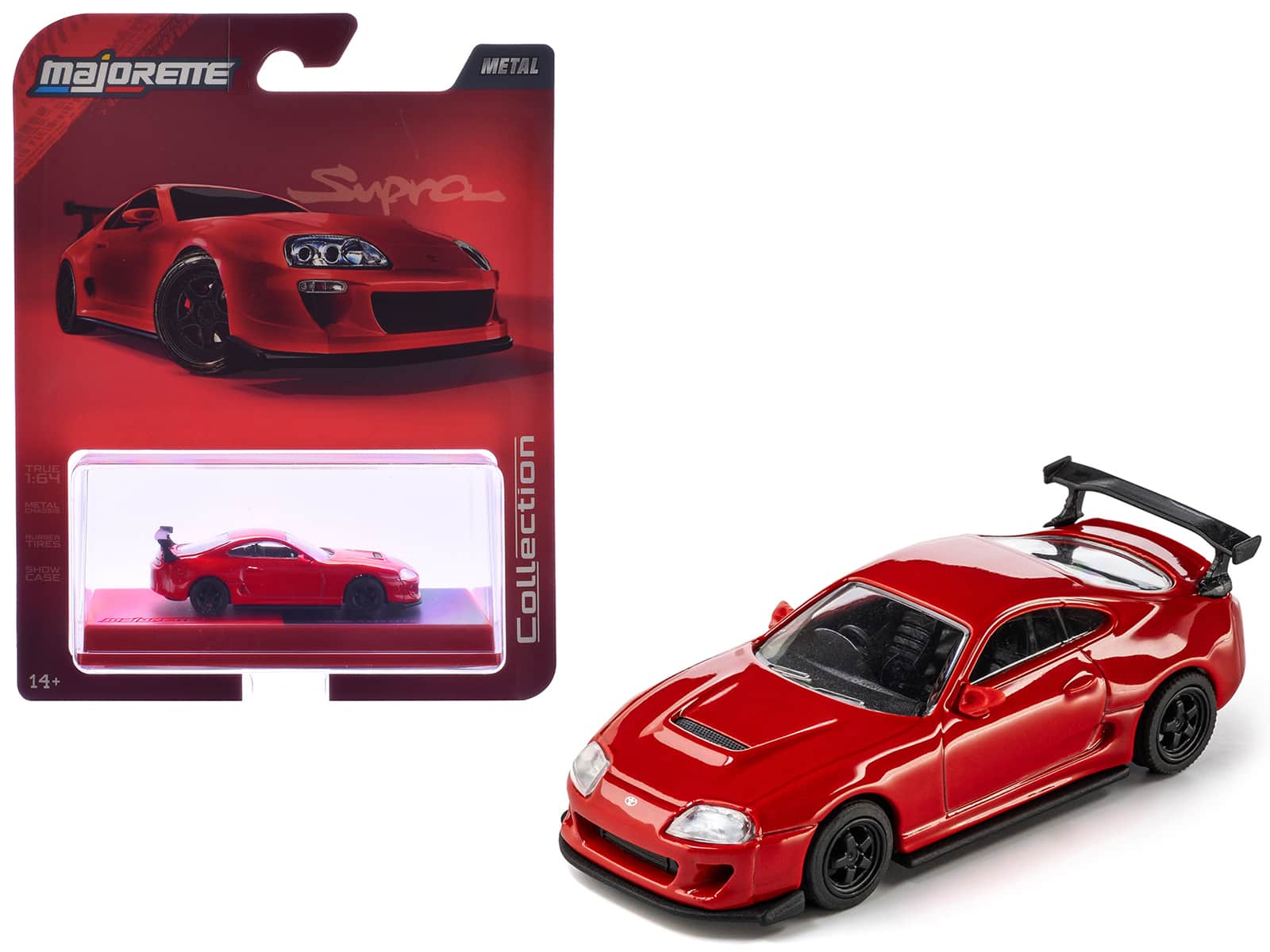 "1995 Toyota Supra RHD (Right Hand Drive) Red ""Collection"" Series 1/64 Diecast Model Car by Majorette" price history on PriceWatchPro