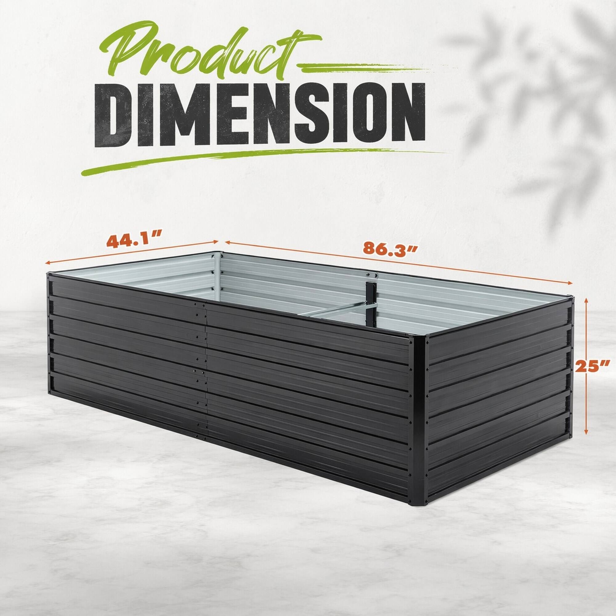 Product DIMENSION  
44.1"  
86.3"  
25"