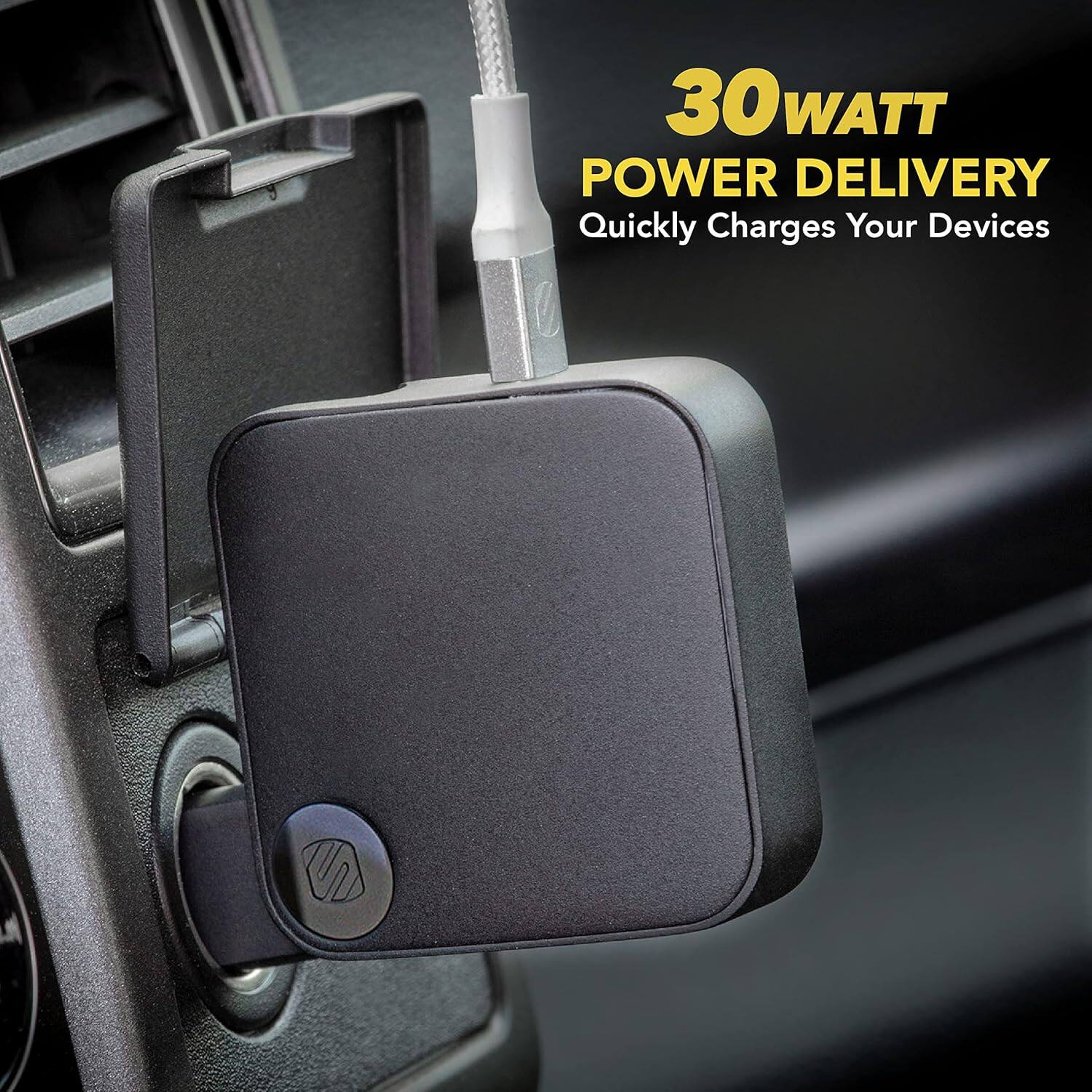 30 WATT POWER DELIVERY  
Quickly Charges Your Devices