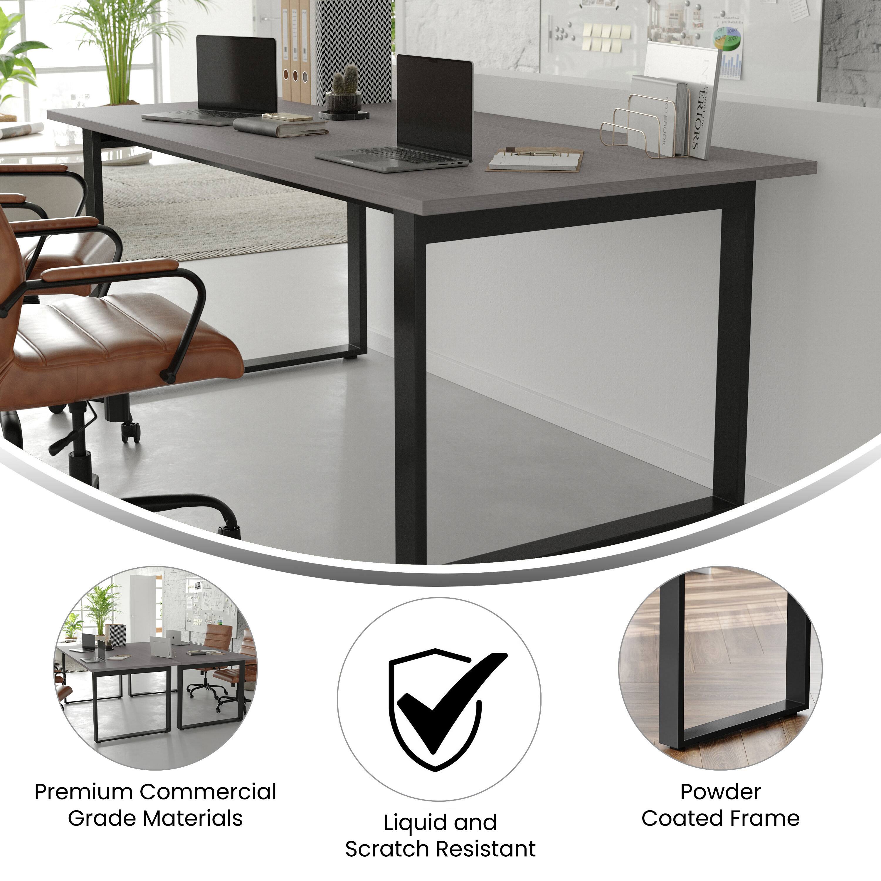 - Premium Commercial Grade Materials
- Liquid and Scratch Resistant
- Powder Coated Frame