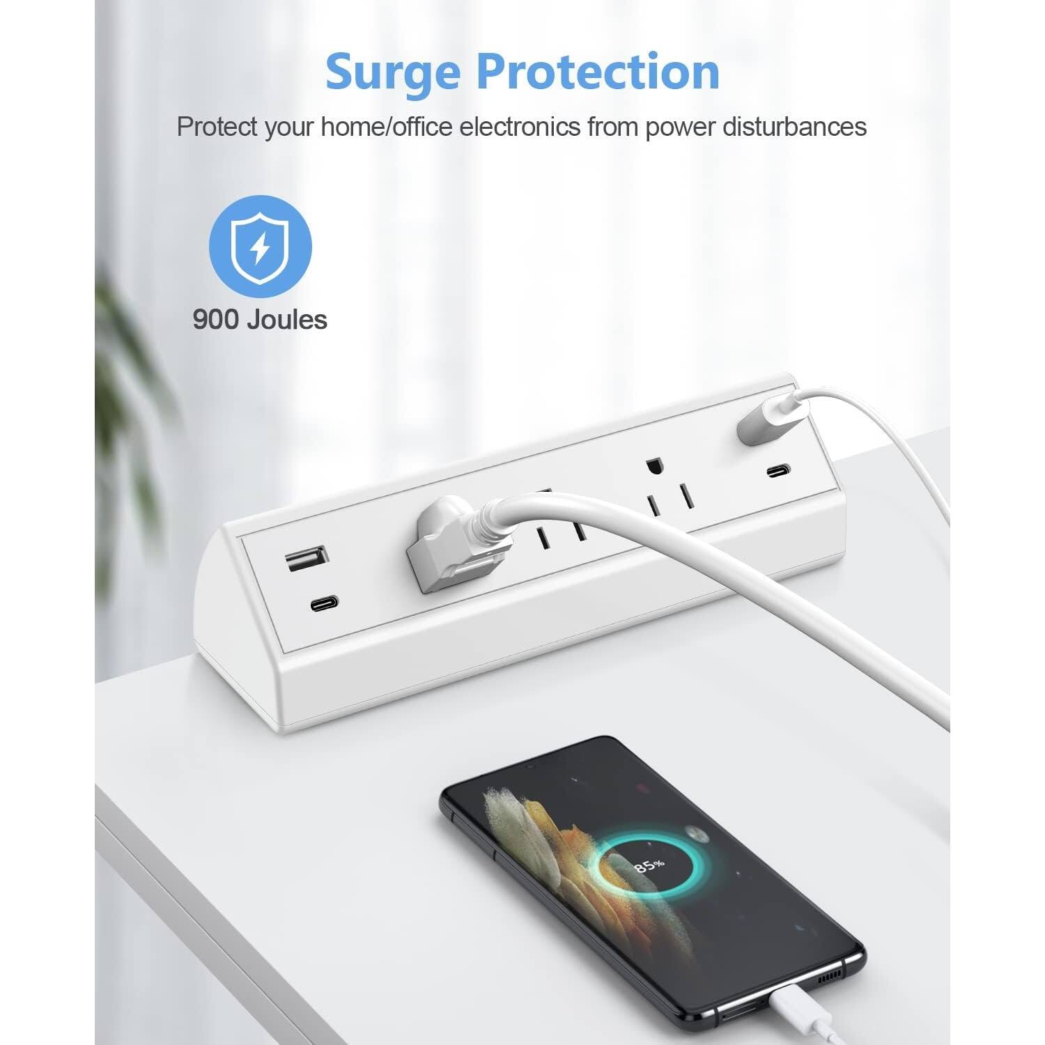 Surge Protection, Protect your home/office electronics from power disturbances, 900 Joules, 85%